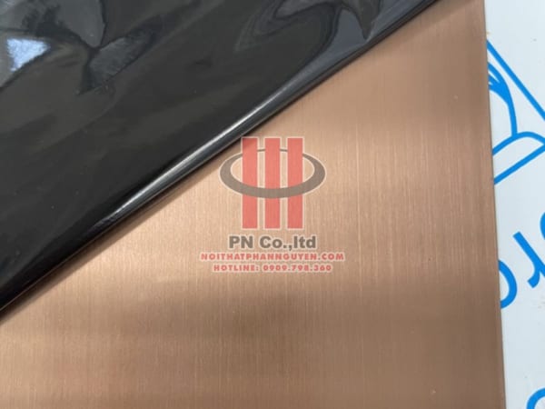 Tấm inox xước đồng